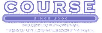 C O U R S E �� �� �� �� ��