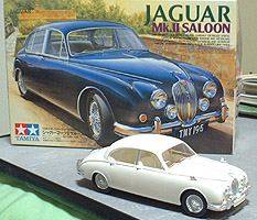 Jaguar Mark IIのプラモデルの写真