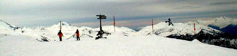 top of whistler