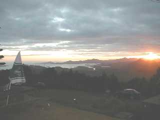 sunset from Mt.Koghis