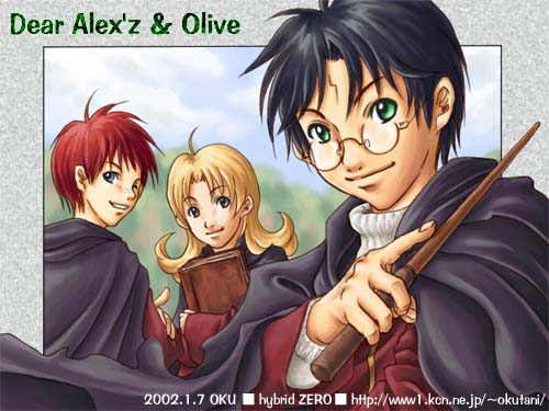 �n���[�E�|�b�^�[ 3�l