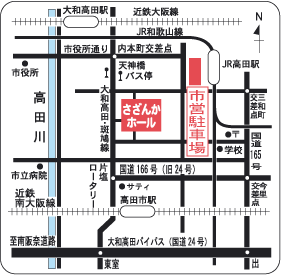駐車場案内地図