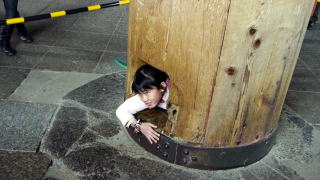 柱くぐり