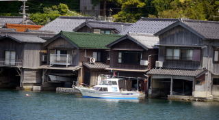 伊根湾遊覧船より